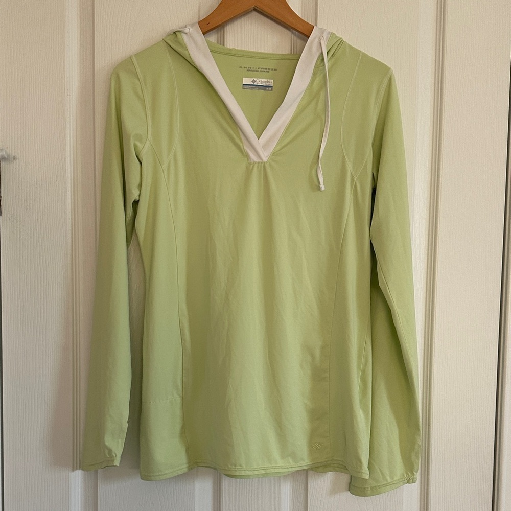 Columbia Women's lime Omni- freeze Hoodie